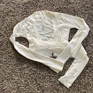 Long sleeved ballet top